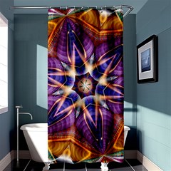 Kaleidoscope Pattern Kaleydograf Shower Curtain 36  X 72  (stall)  by Celenk