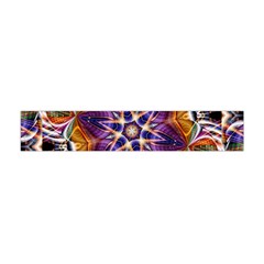 Kaleidoscope Pattern Kaleydograf Flano Scarf (mini) by Celenk