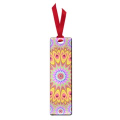 Geometric Flower Oriental Ornament Small Book Marks by Celenk