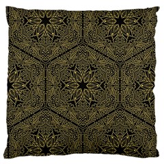 Texture Background Mandala Large Flano Cushion Case (two Sides) by Celenk