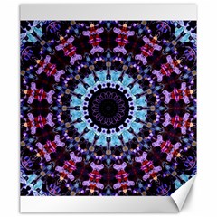 Kaleidoscope Shape Abstract Design Canvas 20  X 24   by Celenk