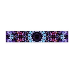 Kaleidoscope Shape Abstract Design Flano Scarf (mini) by Celenk