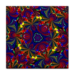 Kaleidoscope Pattern Ornament Tile Coasters by Celenk