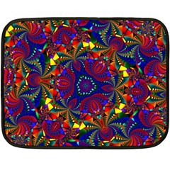 Kaleidoscope Pattern Ornament Double Sided Fleece Blanket (mini)  by Celenk