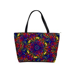 Kaleidoscope Pattern Ornament Shoulder Handbags by Celenk