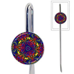 Kaleidoscope Pattern Ornament Book Mark by Celenk