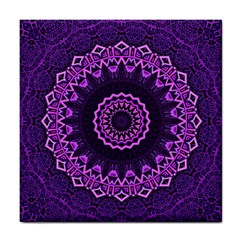 Mandala Purple Mandalas Balance Tile Coasters by Celenk