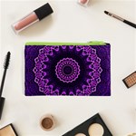 Mandala Purple Mandalas Balance Cosmetic Bag (XS) Back