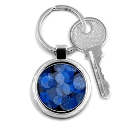 Circle Rings Abstract Optics Key Chains (round)  by Celenk