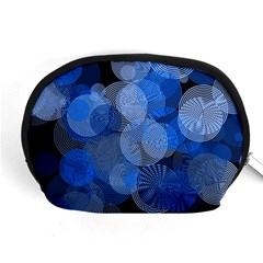 Circle Rings Abstract Optics Accessory Pouches (medium)  by Celenk