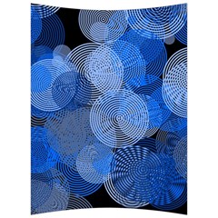 Circle Rings Abstract Optics Back Support Cushion by Celenk