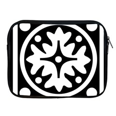 Mandala Pattern Mystical Apple Ipad 2/3/4 Zipper Cases by Celenk