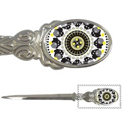 Mandala Geometric Design Pattern Letter Openers by Celenk