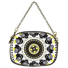 Mandala Geometric Design Pattern Chain Purses (two Sides)  by Celenk