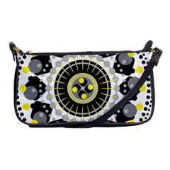 Mandala Geometric Design Pattern Shoulder Clutch Bags by Celenk