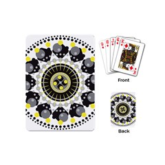 Mandala Geometric Design Pattern Playing Cards (mini)  by Celenk