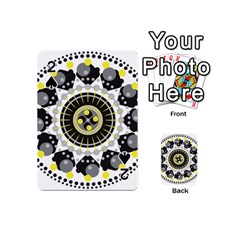 Mandala Geometric Design Pattern Playing Cards 54 (mini)  by Celenk