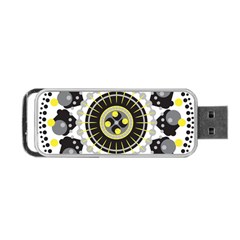 Mandala Geometric Design Pattern Portable Usb Flash (one Side) by Celenk