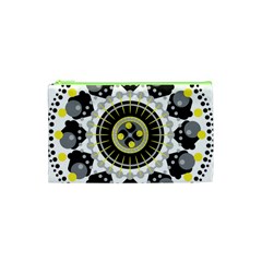 Mandala Geometric Design Pattern Cosmetic Bag (xs) by Celenk