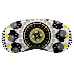 Mandala Geometric Design Pattern Sleeping Masks by Celenk