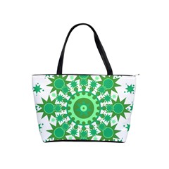 Mandala Geometric Pattern Shapes Shoulder Handbags by Celenk