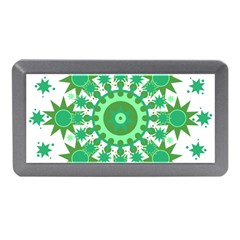 Mandala Geometric Pattern Shapes Memory Card Reader (mini) by Celenk