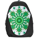 Mandala Geometric Pattern Shapes Backpack Bag Front