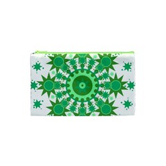 Mandala Geometric Pattern Shapes Cosmetic Bag (xs) by Celenk