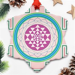 Mandala Design Arts Indian Ornament (snowflake) by Celenk