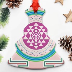 Mandala Design Arts Indian Ornament (christmas Tree)  by Celenk