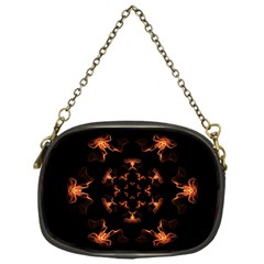 Mandala Fire Mandala Flames Design Chain Purses (one Side)  by Celenk