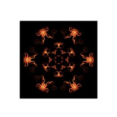 Mandala Fire Mandala Flames Design Satin Bandana Scarf by Celenk