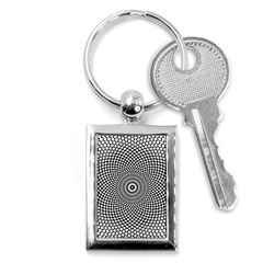 Kaleidoscope Pattern Kaleydograf Key Chains (rectangle)  by Celenk