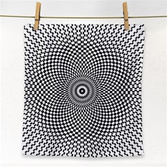 Kaleidoscope Pattern Kaleydograf Face Towel by Celenk