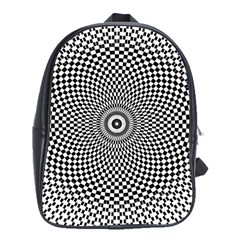 Kaleidoscope Pattern Kaleydograf School Bag (xl) by Celenk