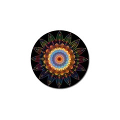 Colorful Prismatic Chromatic Golf Ball Marker (4 Pack) by Celenk