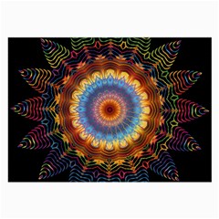 Colorful Prismatic Chromatic Large Glasses Cloth by Celenk