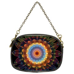 Colorful Prismatic Chromatic Chain Purses (two Sides)  by Celenk