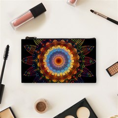 Colorful Prismatic Chromatic Cosmetic Bag (small)  by Celenk