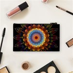 Colorful Prismatic Chromatic Cosmetic Bag (Small)  Back