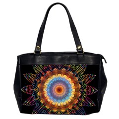 Colorful Prismatic Chromatic Office Handbags (2 Sides)  by Celenk