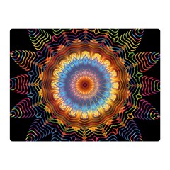 Colorful Prismatic Chromatic Double Sided Flano Blanket (mini)  by Celenk