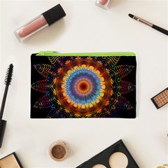 Colorful Prismatic Chromatic Cosmetic Bag (xs) by Celenk