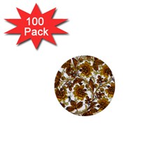 Mandala Metallizer Art Factory 1  Mini Buttons (100 Pack)  by Celenk