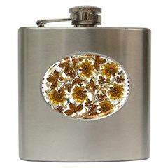 Mandala Metallizer Art Factory Hip Flask (6 Oz)