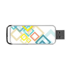 The Background Wallpaper Design Portable Usb Flash (one Side) by Celenk