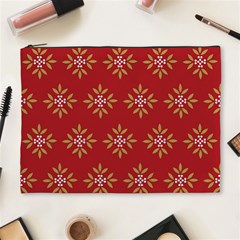 Pattern Background Holiday Cosmetic Bag (xl) by Celenk