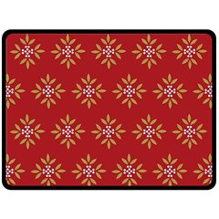 Pattern Background Holiday Fleece Blanket (large)  by Celenk