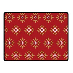 Pattern Background Holiday Double Sided Fleece Blanket (small)  by Celenk