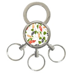 Juicy Currants 3-ring Key Chains by TKKdesignsCo